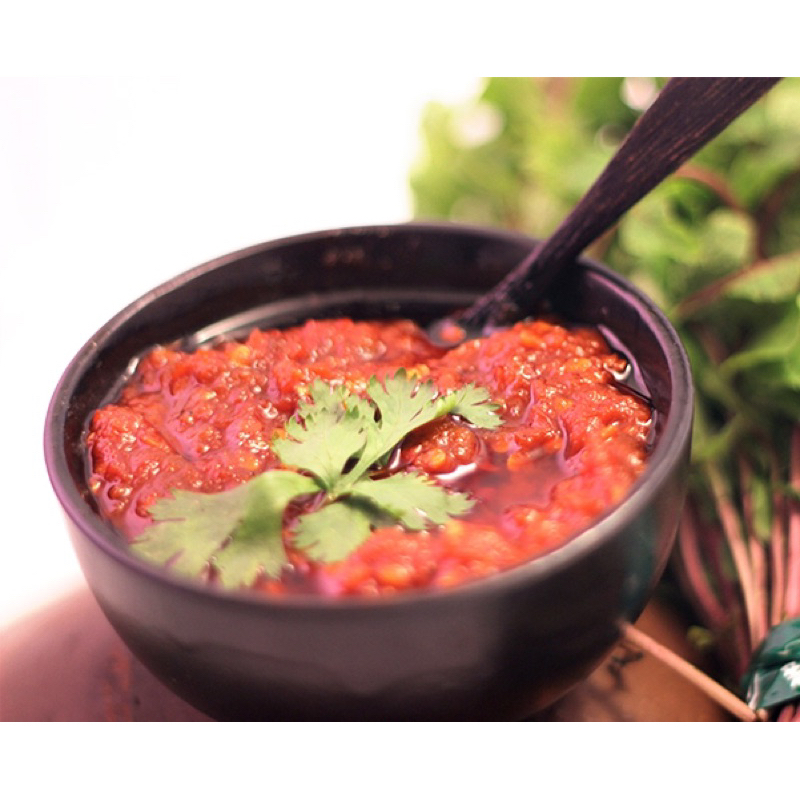 

Extra Sambal merah atau sambal kecap