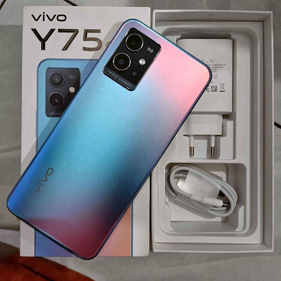 Vivo Y75 5G 8GB/128GB SECOND FULLSET ORIGINAL ISTIMEWA