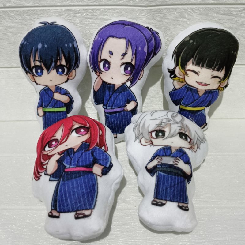 boneka plushie mini blue lock kimono