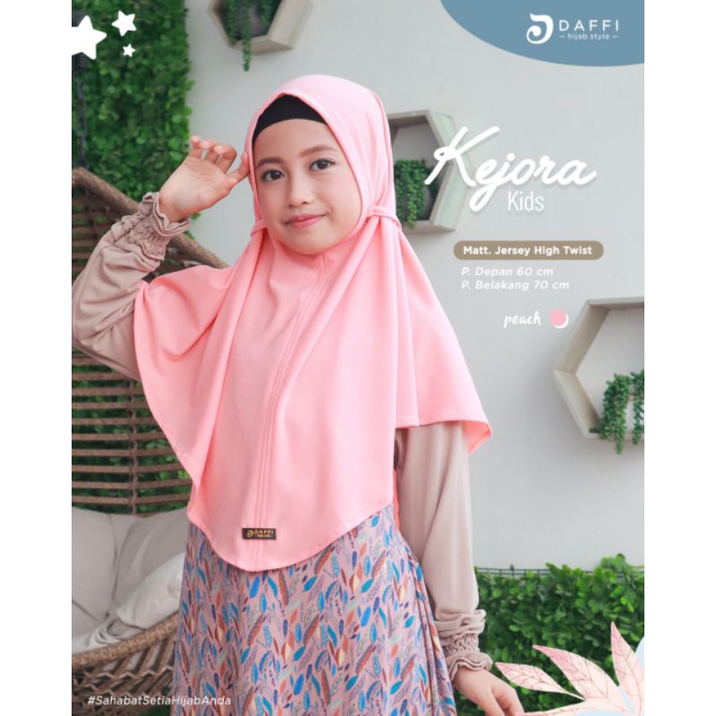 Jilbab Anak Kejora Kids Daffi Hijab