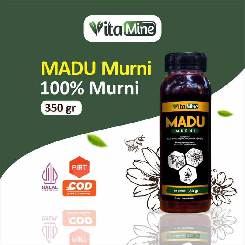 

Vitamine - Madu Murni Premium Hutan Kalimantan 350 gram