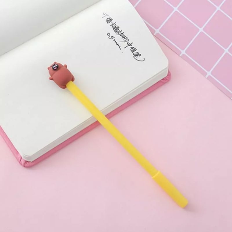 

Pulpen lucu motif bare bear (SSS)