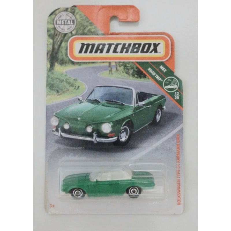 matchbox volkswagen type 34 karmann ghia