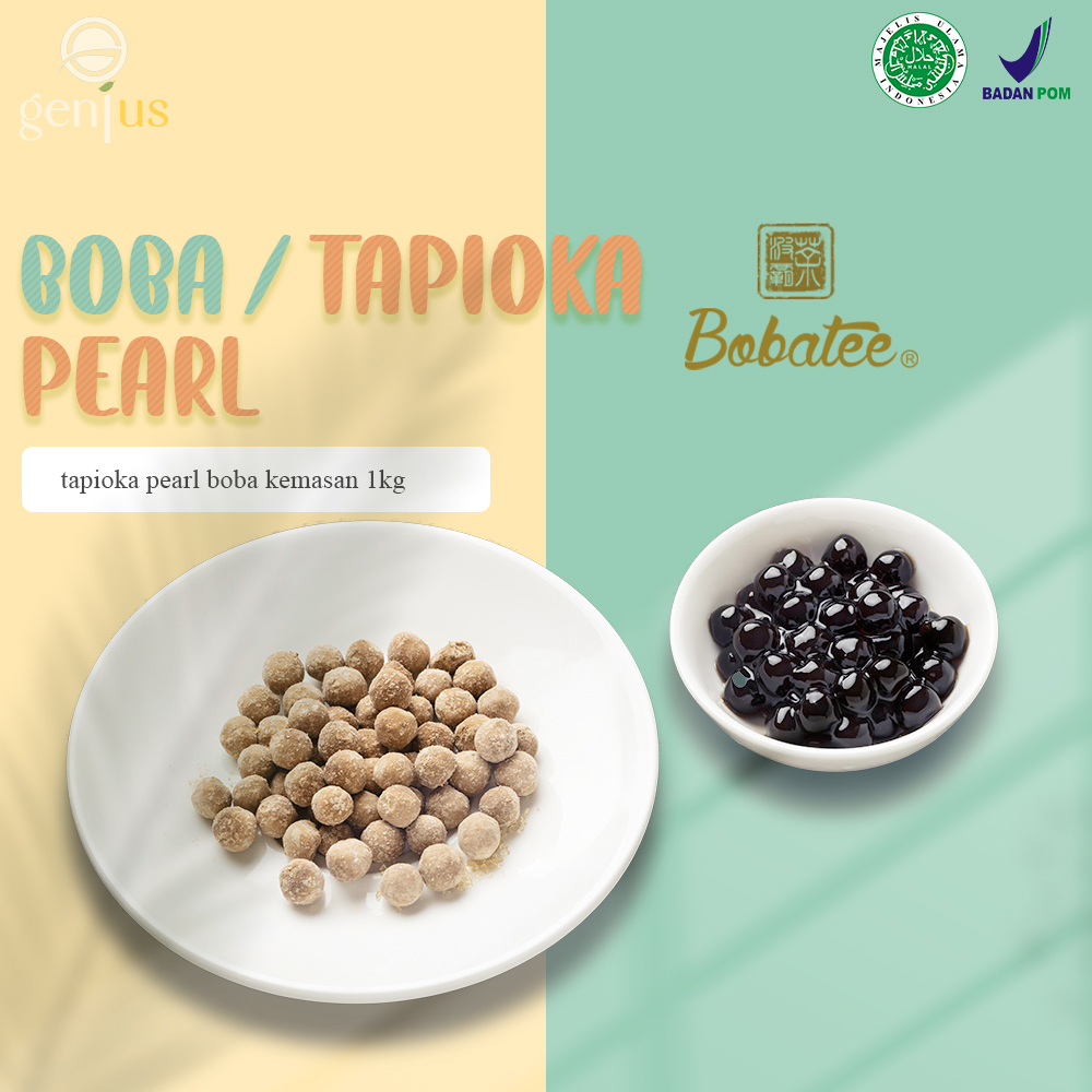 

Boba Pearl Tapioca Bobatee Bobba Tapioka Bubble Pearl Tapioca 1 Kg