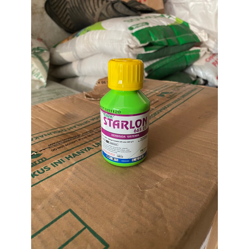 Herbisida STARLON 665EC 100ml Racun Rumput Sistemik Matikan Pohon sejenis garlon