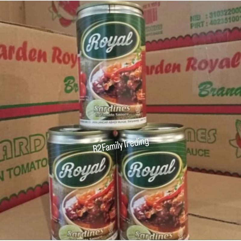 

SARDEN ROYAL 155gr 1dus isi 50pcs