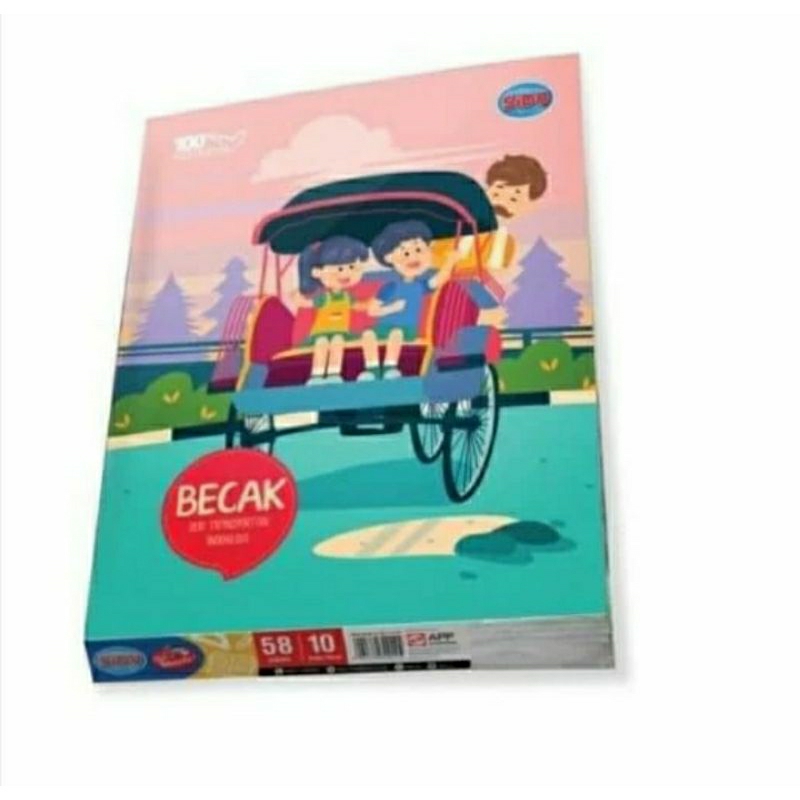 

BUKU SINAR DUNIA 58 / BUKU TULIS / 1 PAK ISI 10 BUKU
