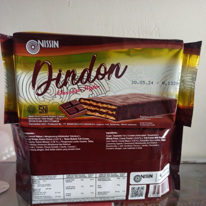 

NISSIN DINDON CHOCOLATE WAFER 130 GRM