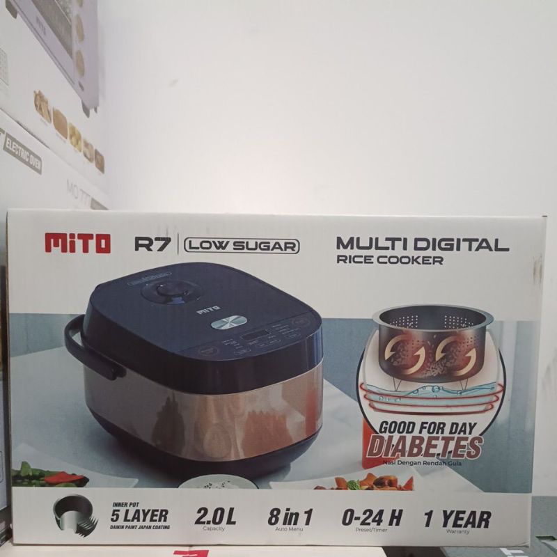 Magic Com Digital Mito R7 Low Sugar