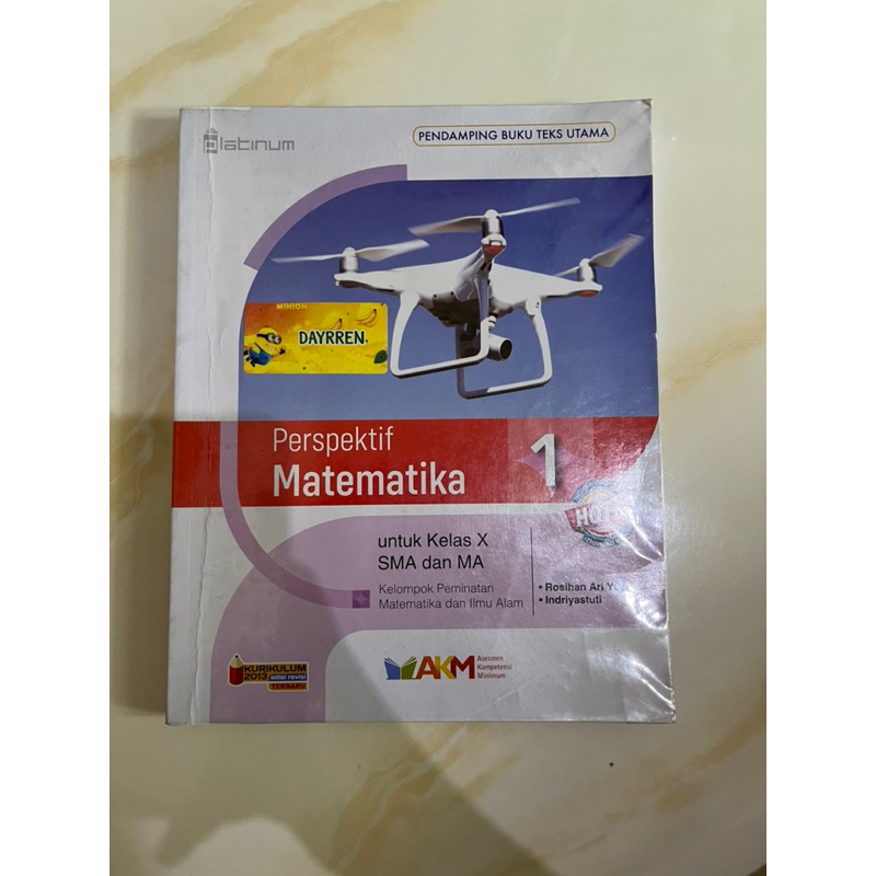 

PERSPEKTIF MATEMATIKA 1 KELOMPOK PEMINATAN PLATINUM