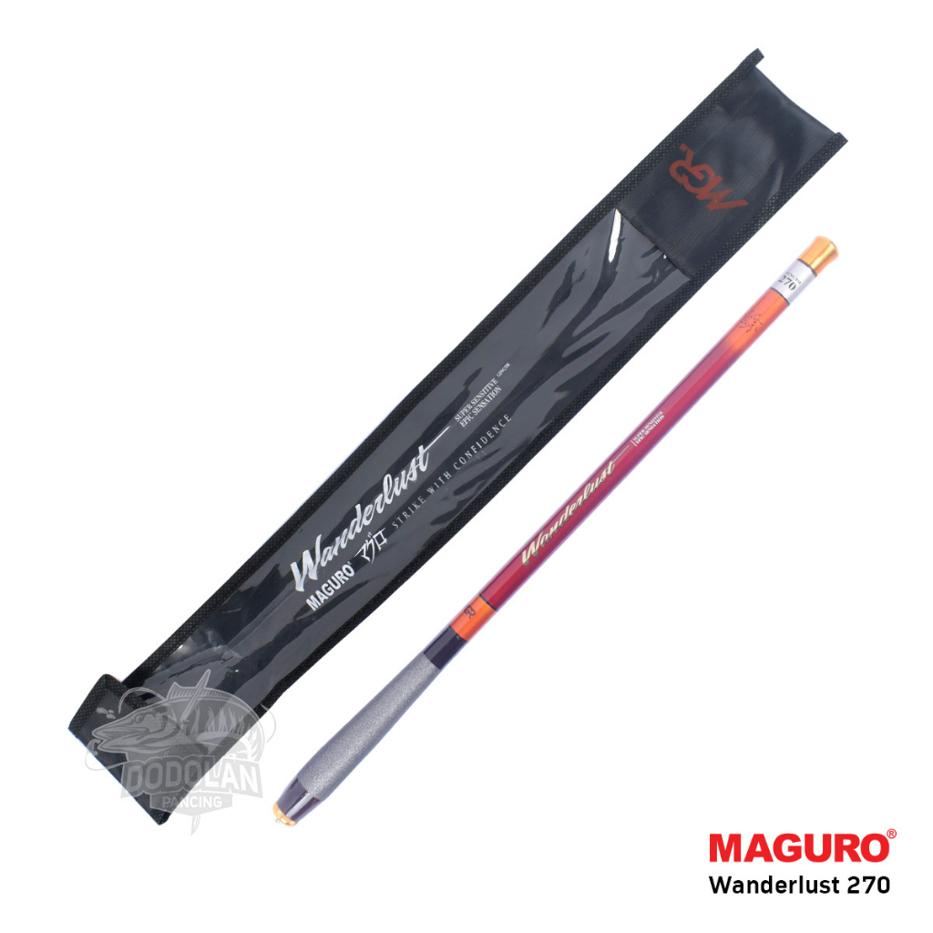 Joran Tegek Maguro Wanderlust Ruas Pendek Dodolan Pancing