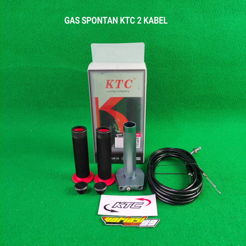 GAS SPONTAN KTC RACING 2 KABEL UNIVERSAL NMAX 150 PCX 150 160 VARIO 125 150