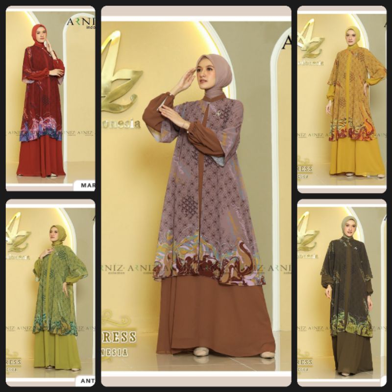 Lianda Dress by Arniz/Lianda Dress Original by Arniz Collection/Arniz Collection/Arniz Terbaru