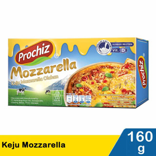 

Prochiz Mozzarela 160 Gram / keju mozarella