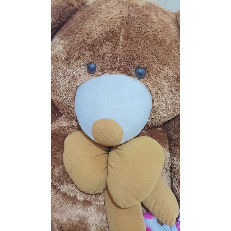 preloved boneka beruang 2 meter berat 20kg (tinggi dan lebar)