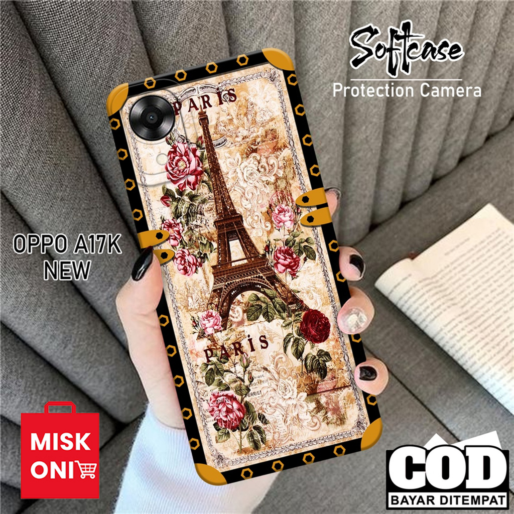 Soft Case Hp OPPO A17K 2022 2022 Terbaru 2022 - Casing Hp OPPO A17K - Fashion Case Paris - MISKONI -