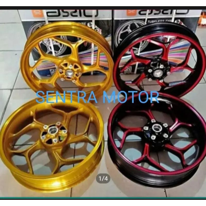 VELG TAPAK LEBAR AXIO 350/450 VIXION NEW NVA NVL CB 150 R OLD MEGA PRO NEW