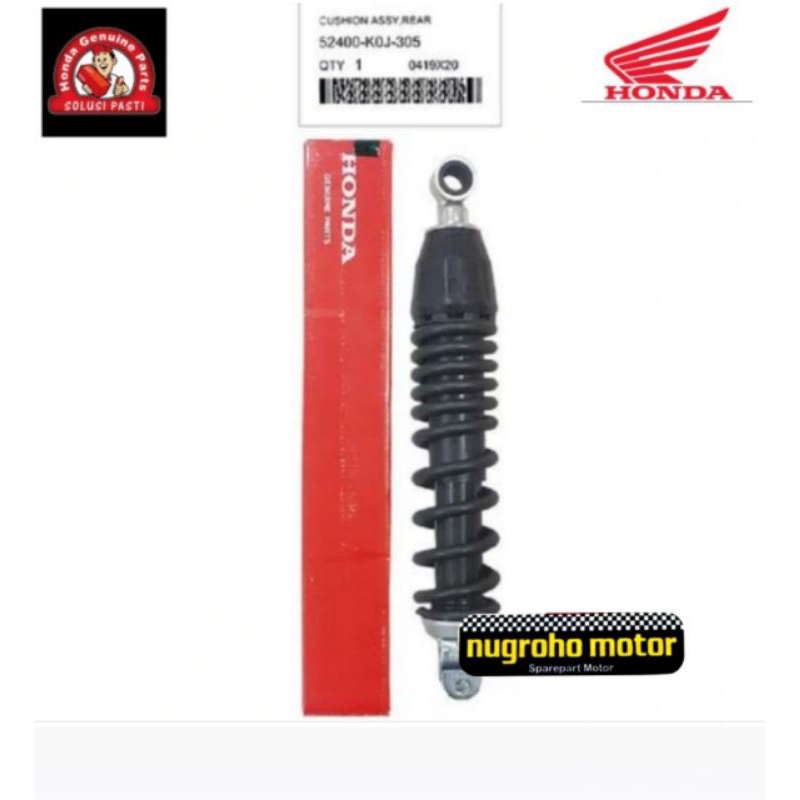 SHOCK BELAKANG GENIO BEAT DELUXE ORI HONDA 52400 K0J 305