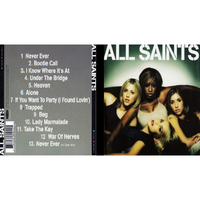 All saints cd album all saints 1998