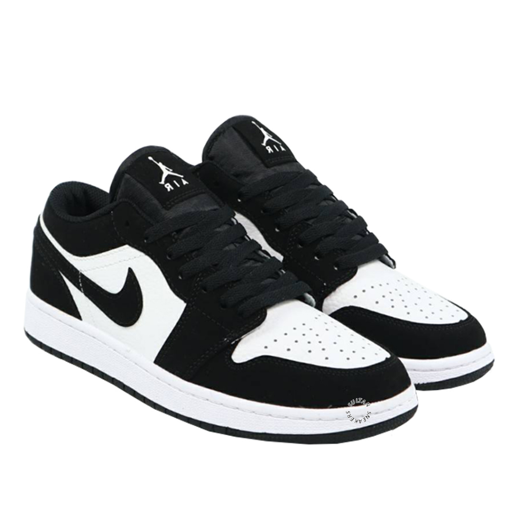 Sepatu Nike Air Jordan 1 Low Black White Panda
