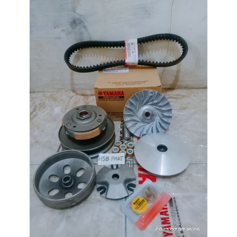 PAKET CVT KOMPLIT YAMAHA NMAX 155 AEROX 155 PNP LEXY 125 CC ORI