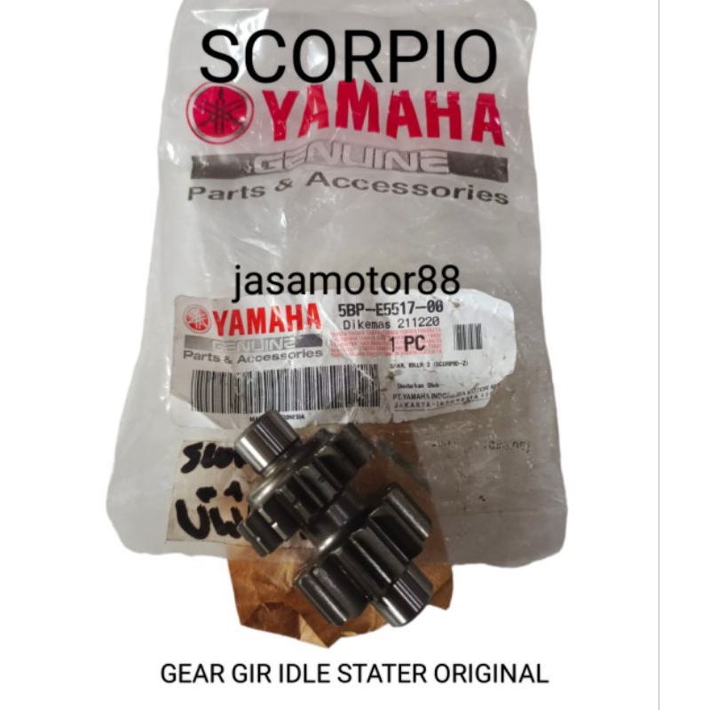 GEAR GIR GIGI IDLE 2 STATER SCORPIO ORIGINAL 5BP E5517 00