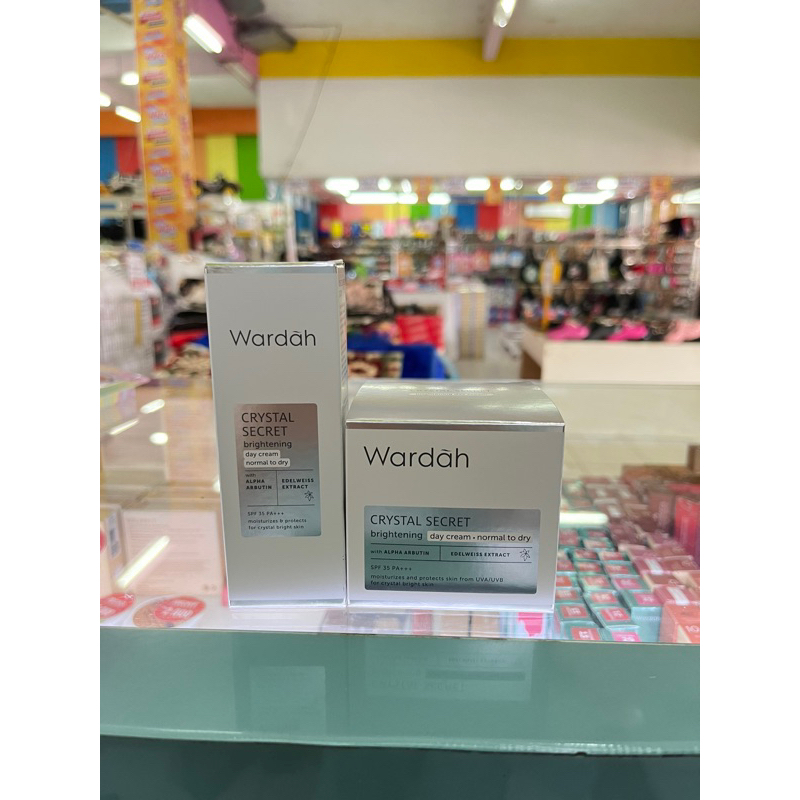 Wardah crystal secret day cream