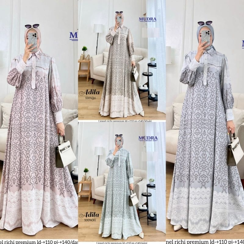 Adila Dress ori by Mudra Hijab