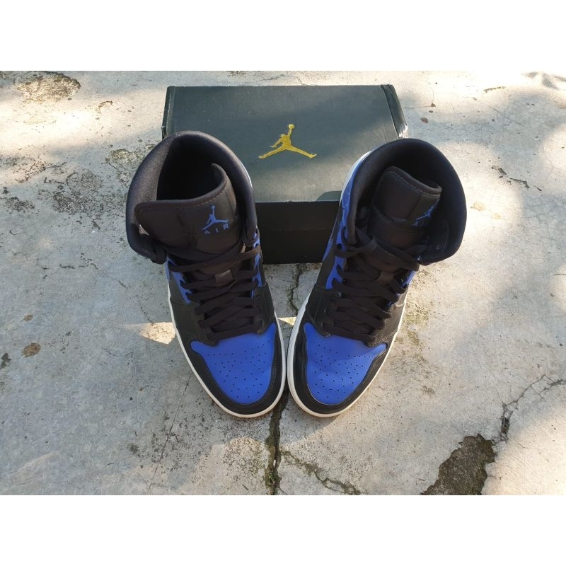 AJ 1 MID HYPER ROYAL BLUE