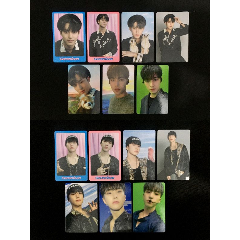 OFFICIAL PHOTOCARD ALBUM DICON 102 MINGYU HOSHI SEVENTEEN