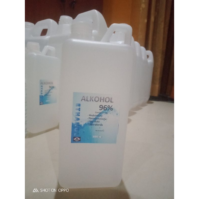 alkohol/ethanol 96% 1 liter MURNI