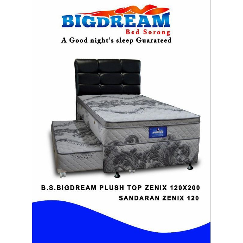 Bed Sorong Bigdream Plushtop by BIGLAND Springbed