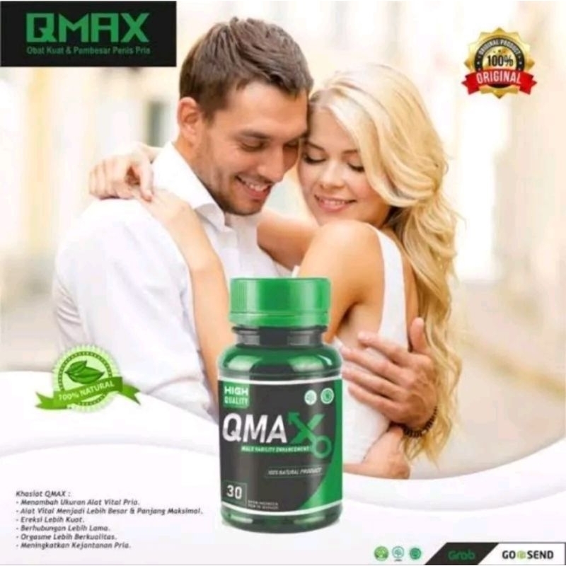 Q-MAX pil kapsul pembesar p pria permanen