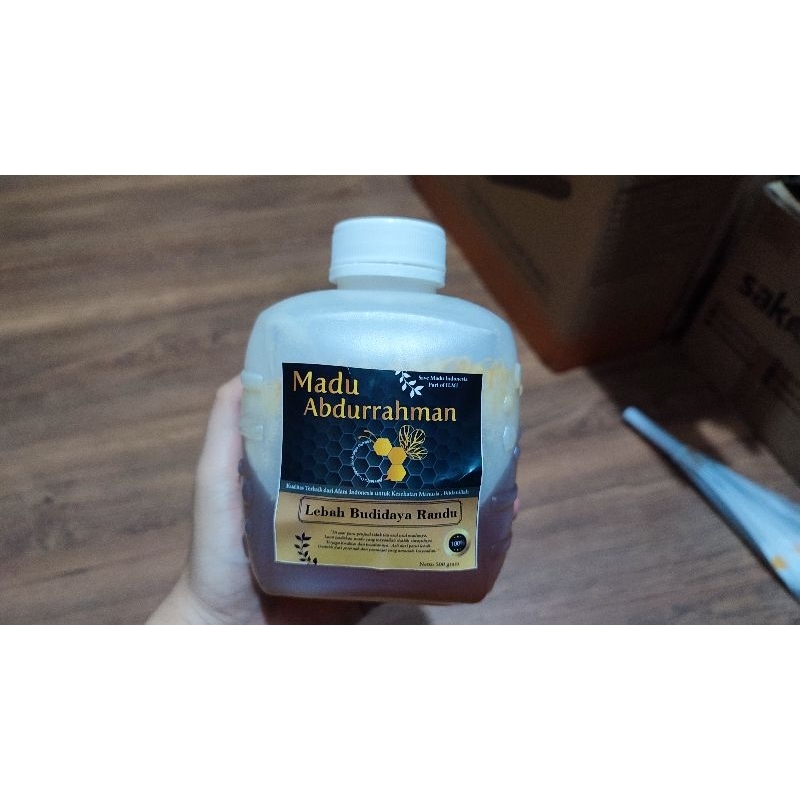 

Madu Abdurrahman Nektar Randu 500gram