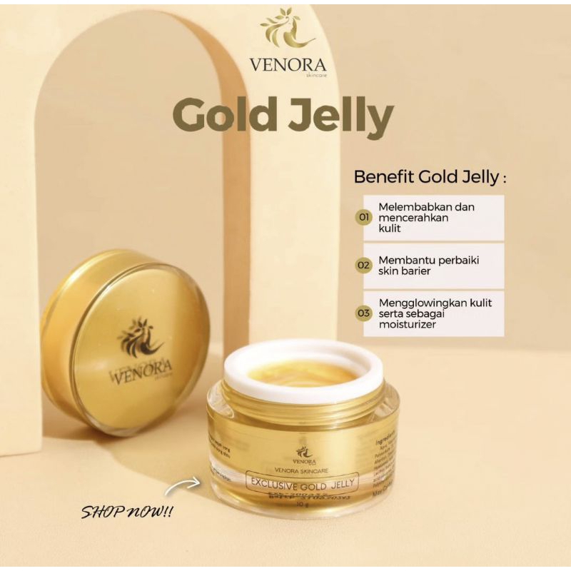 EXCLUSIVE GOLD JELLY / VENORA SKINCARE / VENORA GOLD JELLY/ CREAM