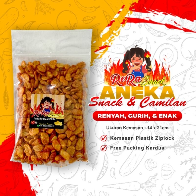 

Kacang koroh pedas balado (Netto 235gr)