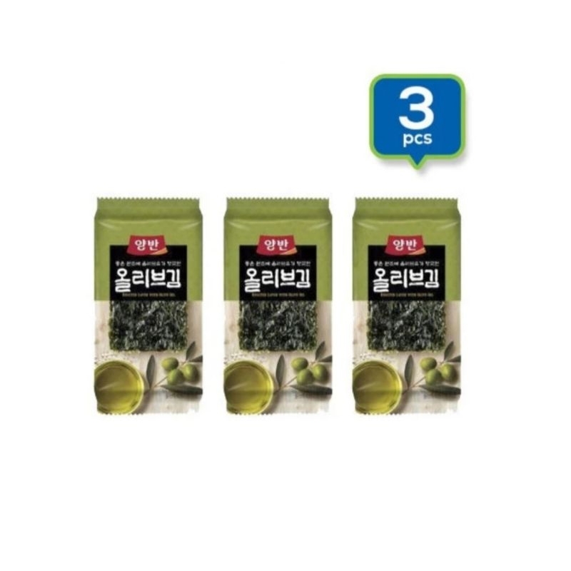 

Dongwon Seasoned Laver With Olive Oil - 15g/3pcs