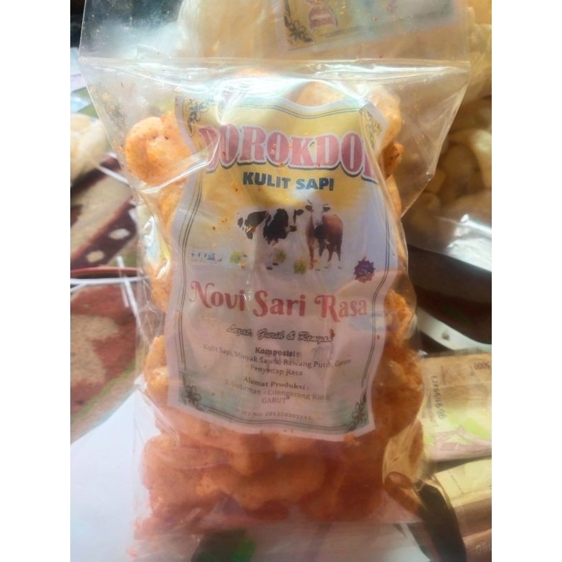 

dorokdok kerupuk kulit asli