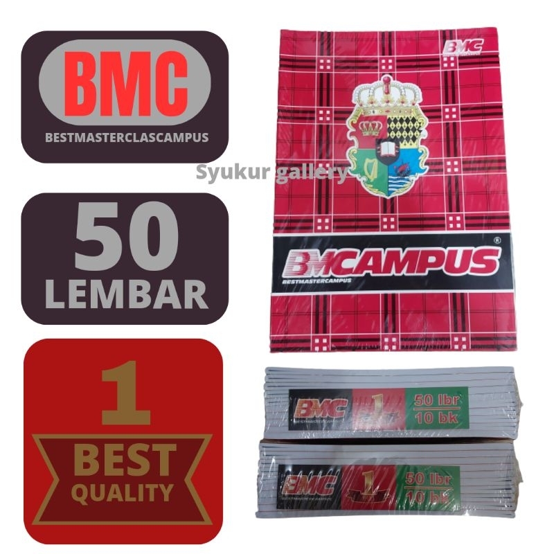

Buku BMC BMCampus 50 Lembar dijual 1pcs