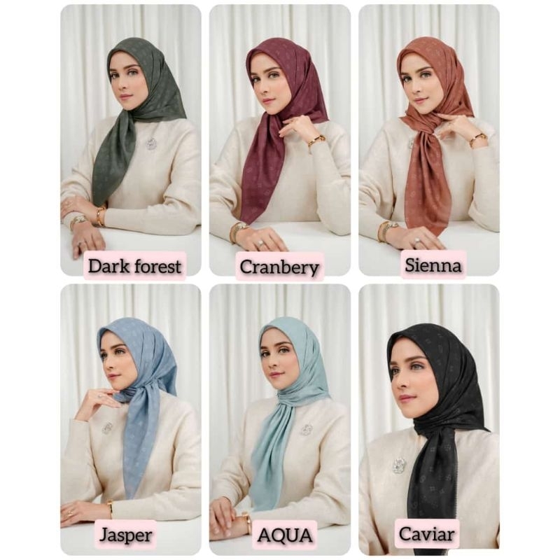 Buttonscarves Monogram Series