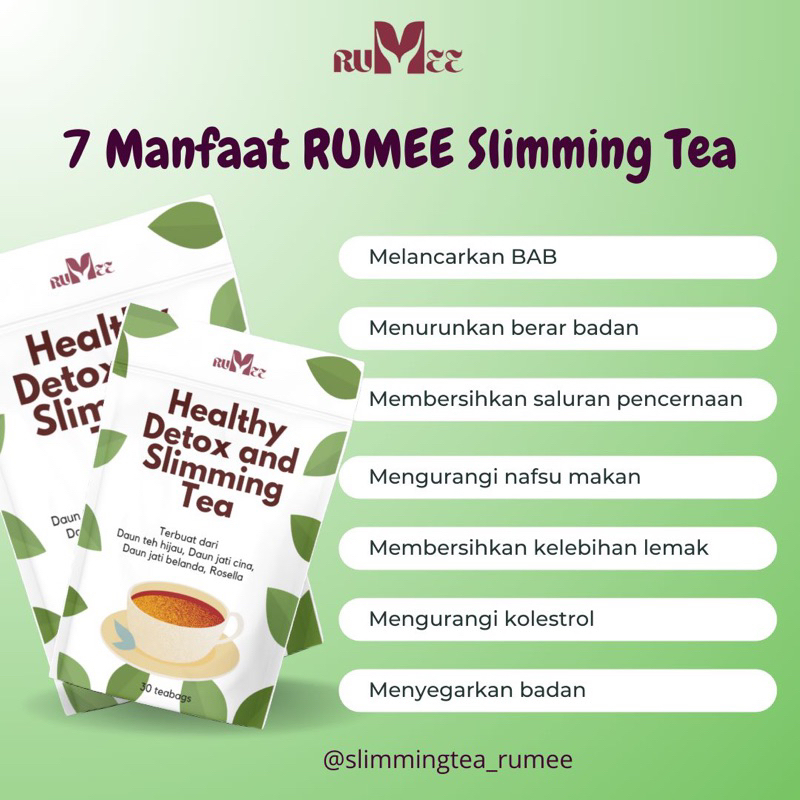 

RUMEE Healthy detox and Slimming Tea