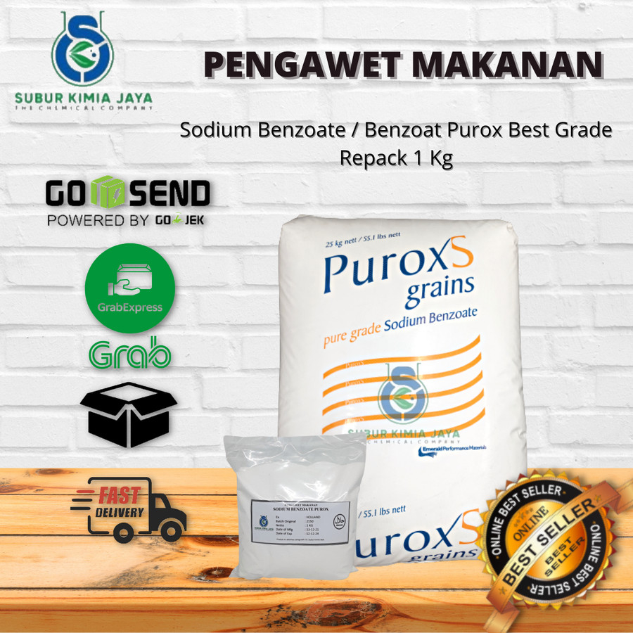 

Sodium Benzoate pure Purox S grains ex Holland 1KG