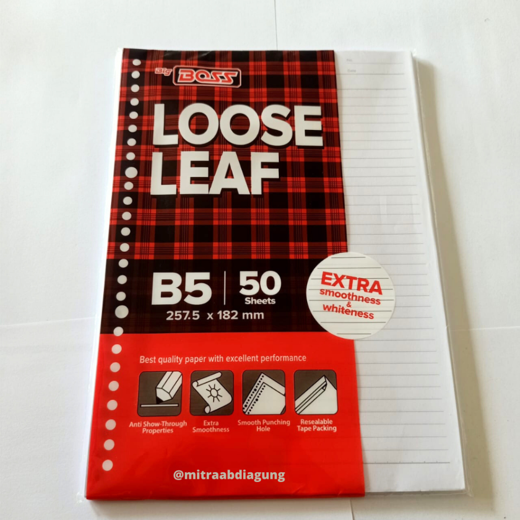 

LOOSE LEAF BIG BOSS B5-50