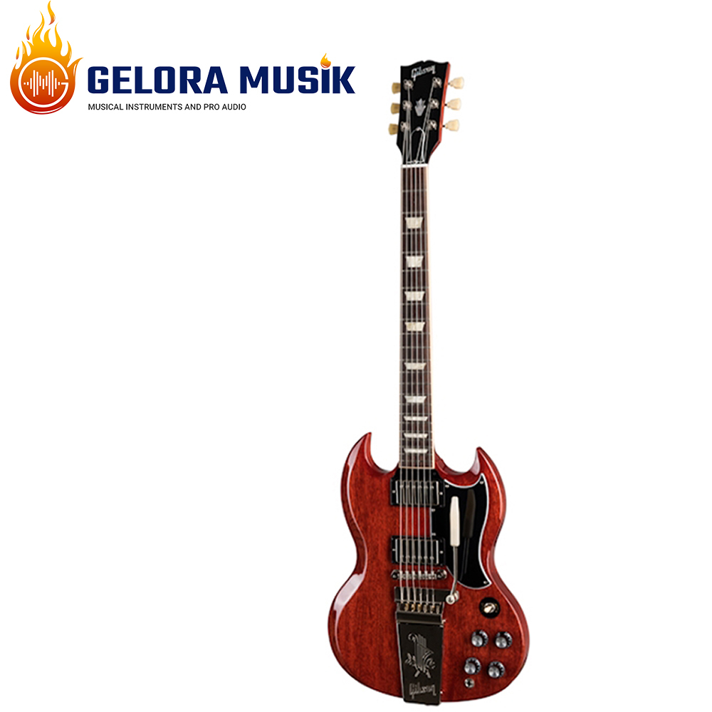 Gitar Elektrik Gibson SG Standard '61 Maestro Vibrola   Vintage Cherry w/case SG61V00VENH1