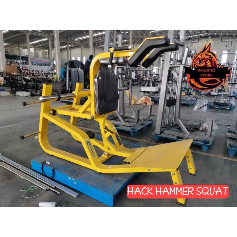 squat hack hammer squat machine baja premium