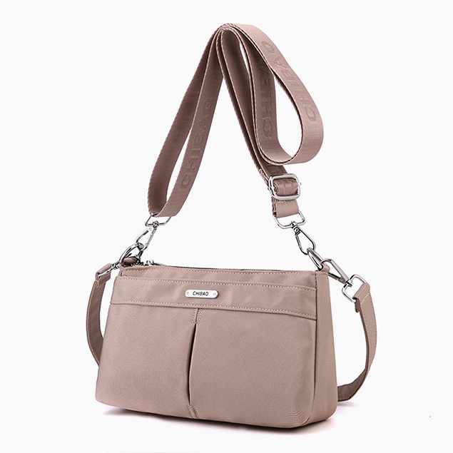 TAS SELEMPANG WANITA SLING BAG IMPORT CHIBAO ORIGINAL BRANDED PREMIUM CEWEK REMAJA KEKINIAN KOREA KANVAS PINK CELONARA SHOULDER BAHU MURAH SIMPLE TA841P3 BATAM FASHION TERBARU CASUAL