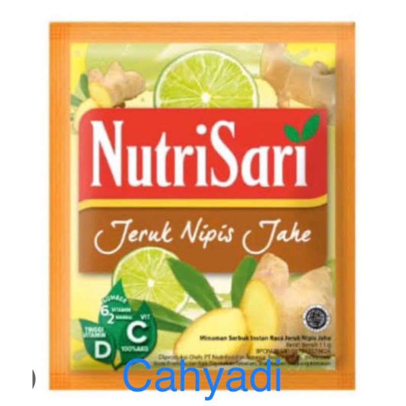 Nutrisari Jeruk Nipis Jahe / Renceng