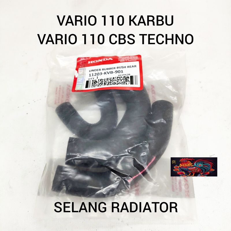 SELANG RADIATOR SET KVB VARIO 110 KARBU,VARIO 110 CBS TECHNO KUALITAS ORI