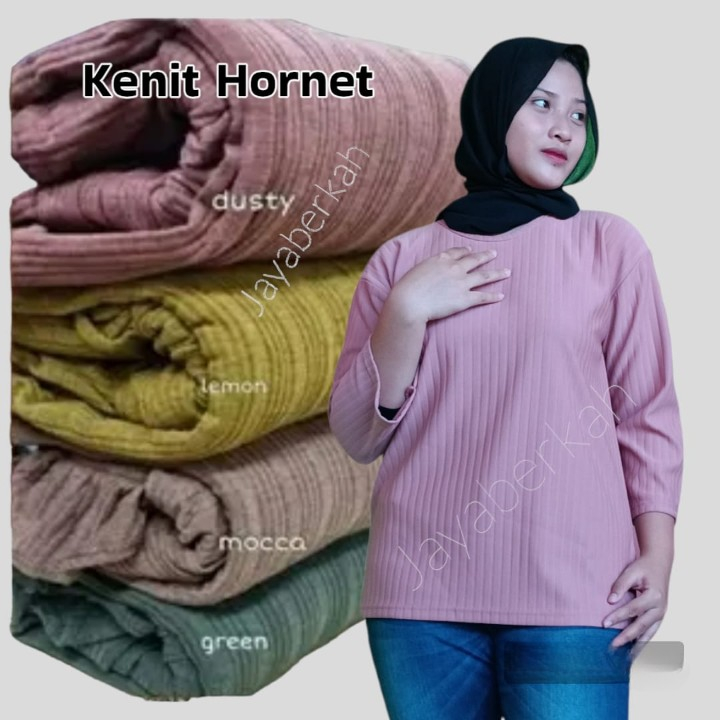 OVERSIZE TUNIK KENIT HORNET LENGAN 7/8