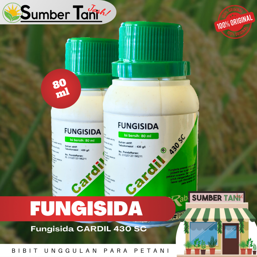 Fungisida CARDIL 430 SC Anti Jamur 80 ml EXP 04 2026